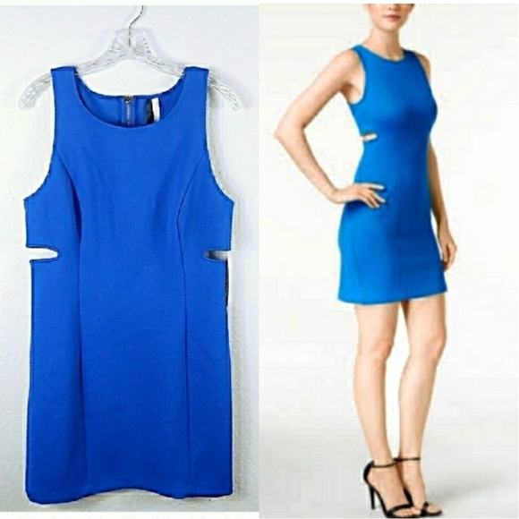 NWT Kensie Side Quilted Cutout b4b Dress L - Picture 1 of 8